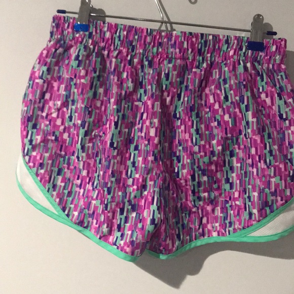 Women’s athletic shorts purples & green Size Small - Picture 3 of 6